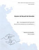 Dossier Recueil de Données DEAES