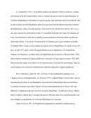 « Comment le régime républicain s’enracine-t-il en France dans les années 1870-1890 ? »