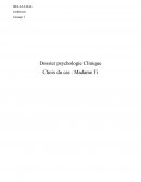 Dossier psychologie Clinique