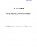 Quelle place pour les systèmes d’information au sein des organisations et quelle contribution à la performance des processus organisés ?