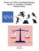Dossier sur l'APSA (Association Physique, Sportive et Artistique) et l'Égalité Homme-Femme