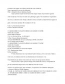 Note au personnel du service de rééducation