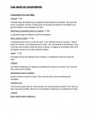 Les œufs et ovoproduits