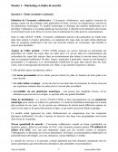 Marketing et études de marché
