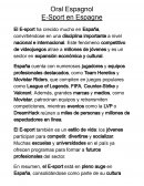 E-Sport en Espagne