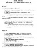 Méthode de l'analyse de texte