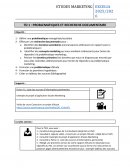 Problématiques et recherche documentaires