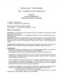 Constitution et droit constitutionnel