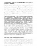 La montée contemporaine des partis d'extrême droite dans le mond et en Europe