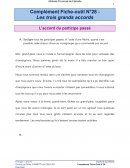L'accord du participe passé