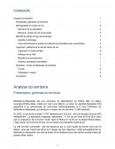 Analyse de territoire